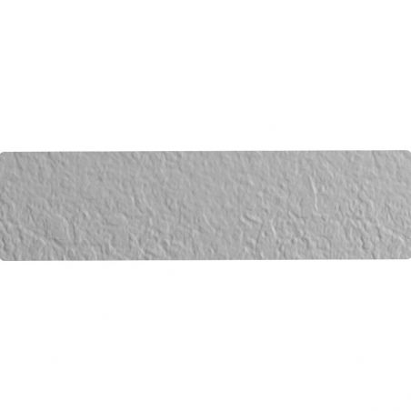 Duschwanne, Mineralkomposit, Maße 100-160x70-90 cm, Höhe 2,5 cm, Ablauf verdeckt, Ausschnitt , Zementgrau, Antonio