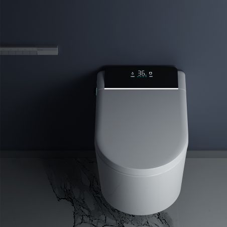 Smart-WC Ralph, Bidet-Funktion, beheizter Sitz, UV-Desinfektion, Rahmen, LED-Anzeige, erweiterte Funktionen, 59x38