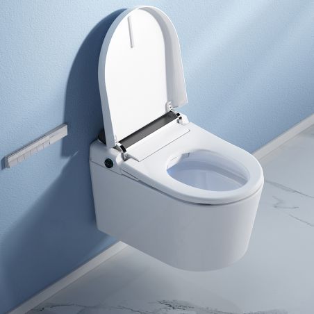 Smart-WC Ralph, Bidet-Funktion, beheizter Sitz, UV-Desinfektion, Rahmen, LED-Anzeige, erweiterte Funktionen, 59x38