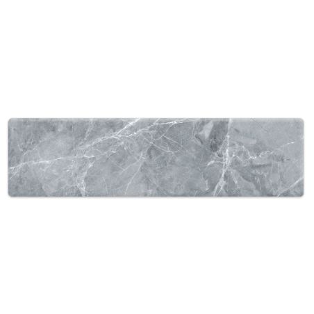 Duschwanne, Grau Pietra, Marble Mat Finish, Mineralverbund, Abmessungen 100-160x80-90 cm, zuschneidbar, Antonio