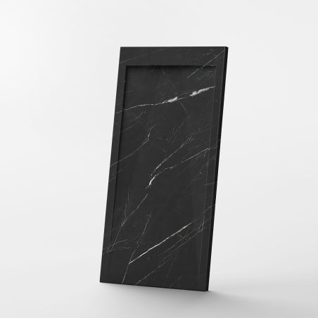 Duschwanne, Black Marquina,...